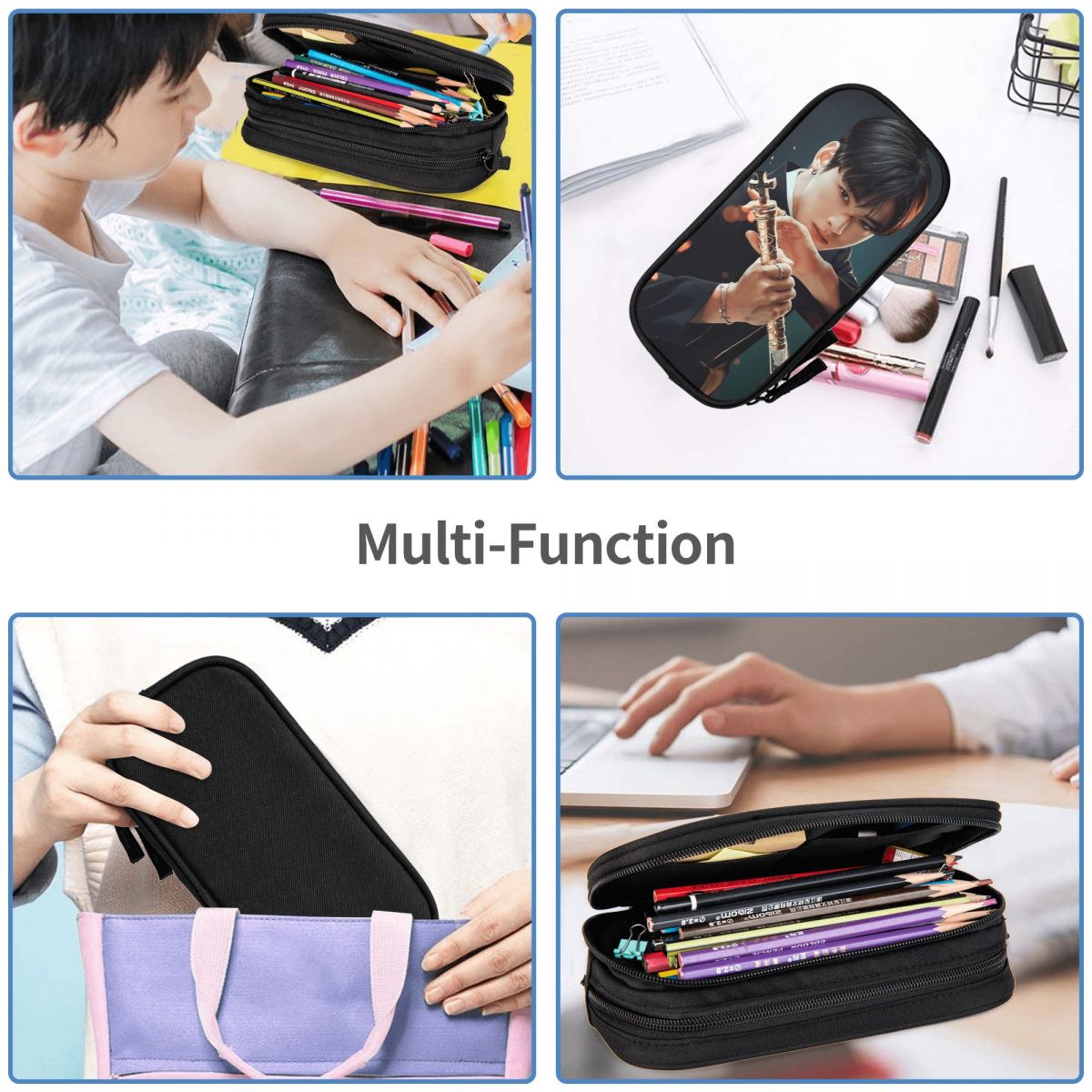 Cha Eunwoo Pencil Case for Boy - Stationery And Office Supply Chain recension och pris