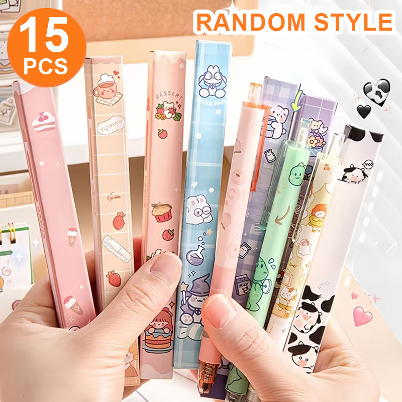 15 Single Gel Pens in a Blind  - Office Stationery Supply Business recension och pris