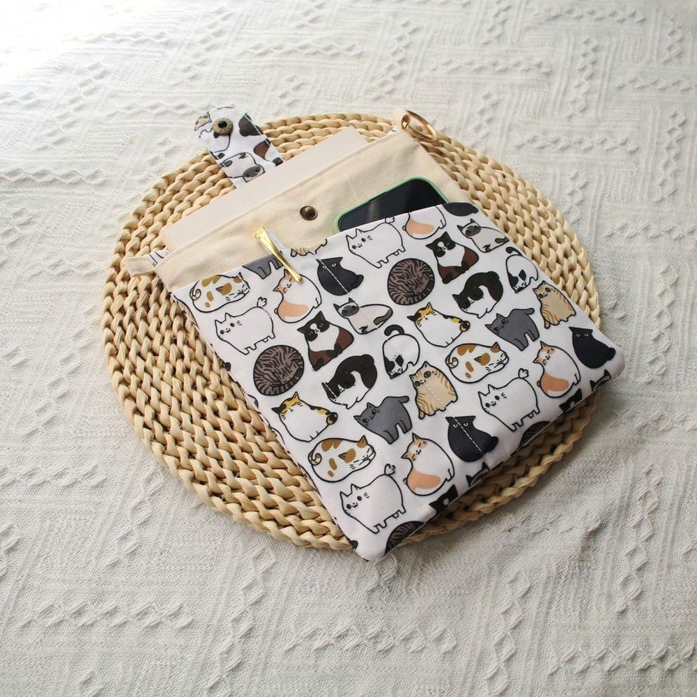 1PC Mellow Cat Canvas Book Bag - Ideal Stationery & Office Supply recension och pris