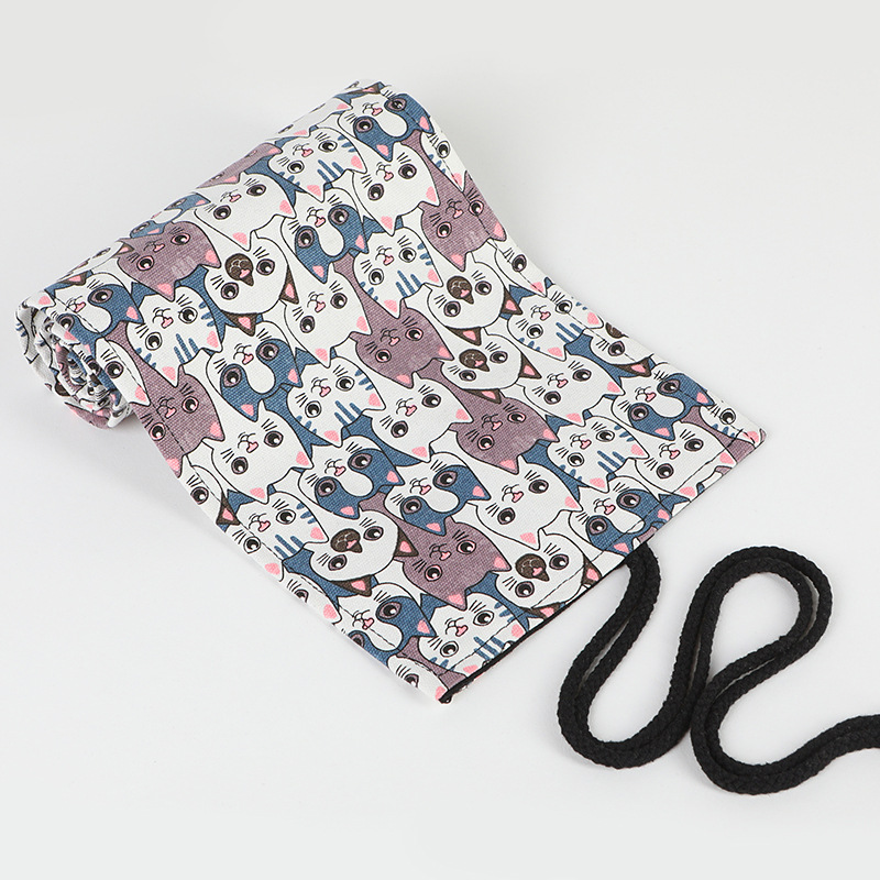 72 Slots School Pencil Case Ro - Pen Pouch Roll recension och pris