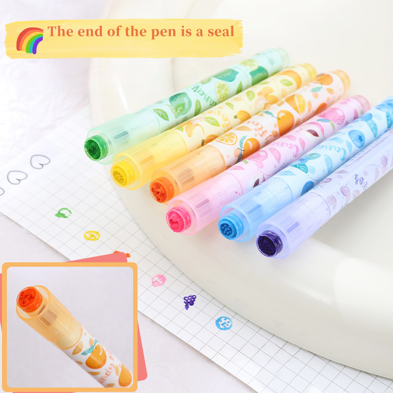 Creative Fruit Scented Highlig - Highlighter Set Pastel recension och pris