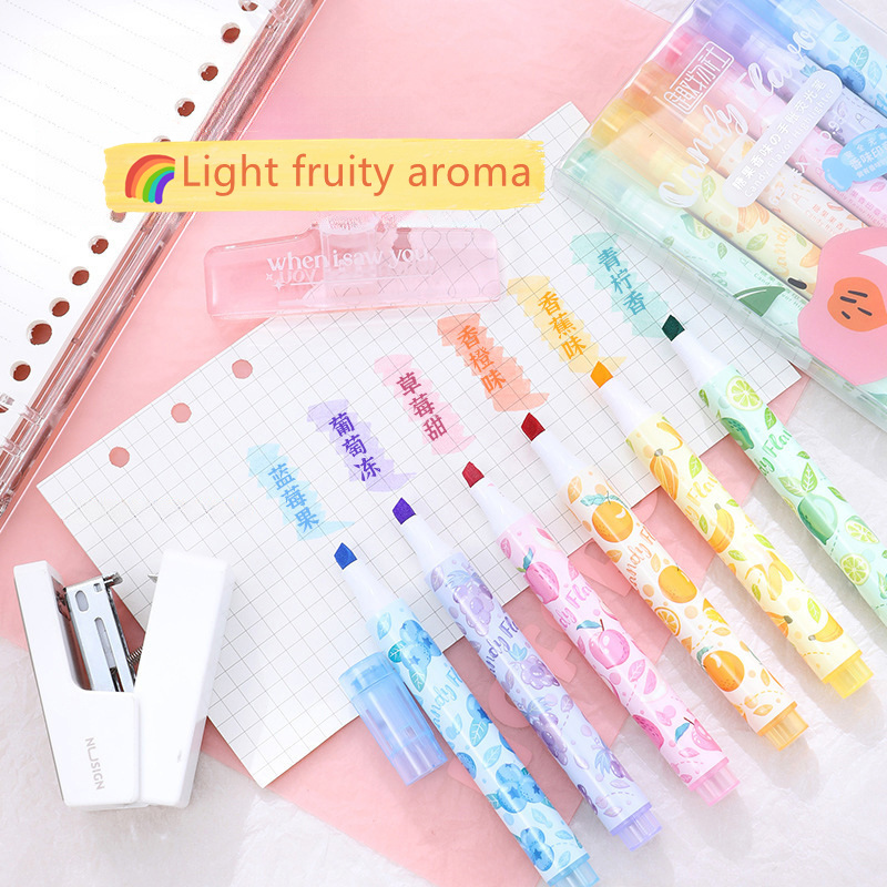 Creative Fruit Scented Highlig - Highlighter Set Pastel recension och pris