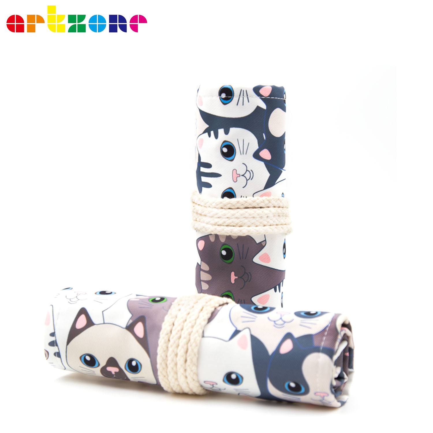 48 Holes Pencil Case Art Pen B - Pen Pouch Roll recension och pris