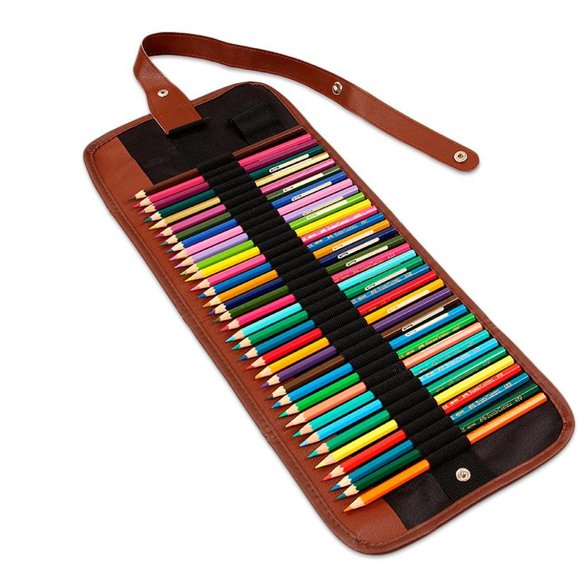 1 Pcs 36/48 Holes Wrap Roll Up - Pen Pouch Roll recension och pris