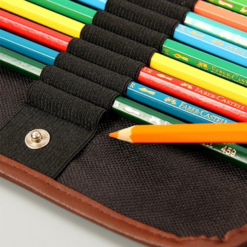 1 Pcs 36/48 Holes Wrap Roll Up - Pen Pouch Roll recension och pris