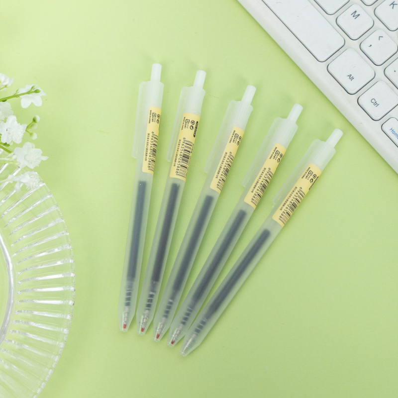 6/10Pcs 0.5mm Retractable Gel  - Office Stationery Supply Business recension och pris