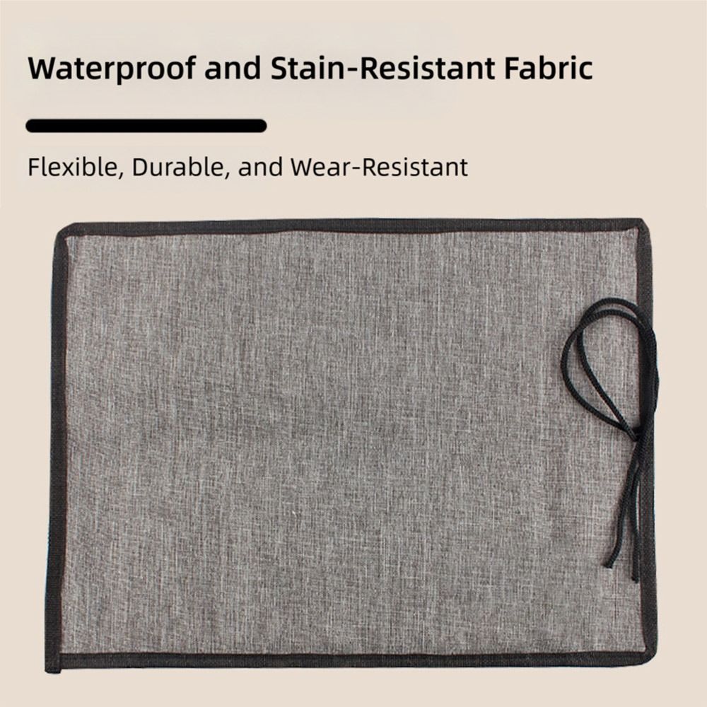 Durable Canvas Painting Brush  - Pen Pouch Roll recension och pris