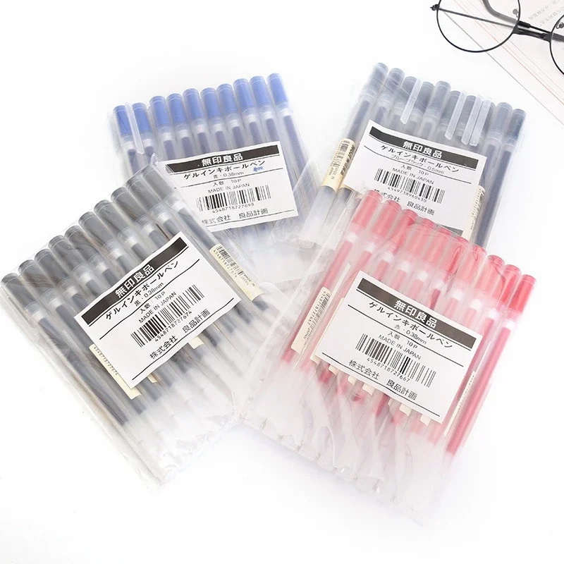 10-30Pcs/Set 0.38/0.5mm Gel pe - Office Stationery Supply Business recension och pris