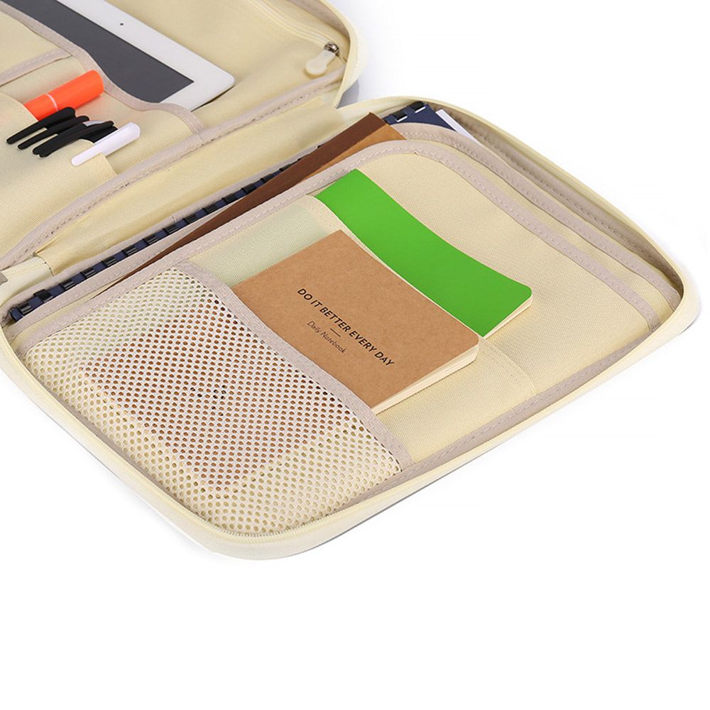 Travel Zipped File Organizer D - Portfolio Folder Zip recension och pris