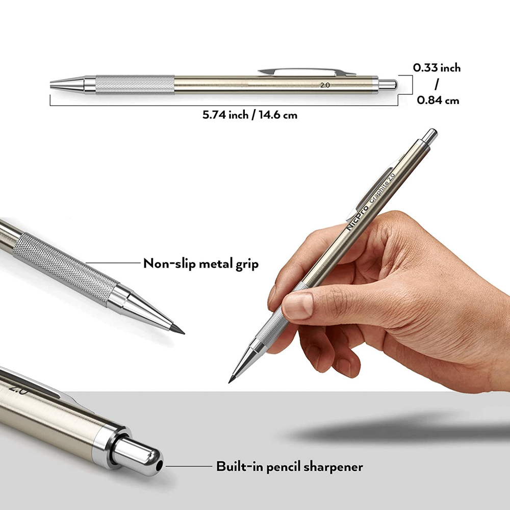 2.0mm 2B Mechanical Pencils Au - Ideal Stationery & Office Supply recension och pris