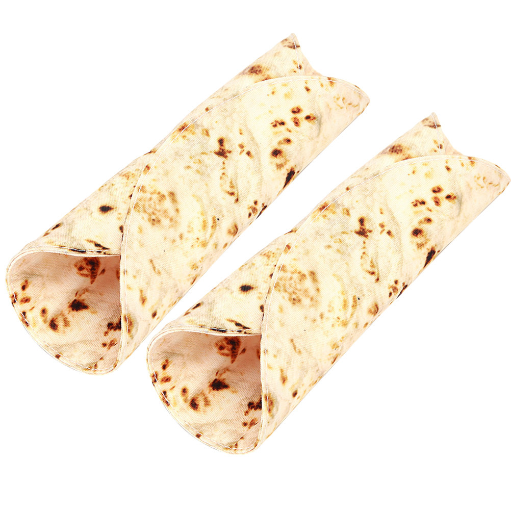 2Pcs Tortilla Pattern Canvas R - Pen Pouch Roll recension och pris