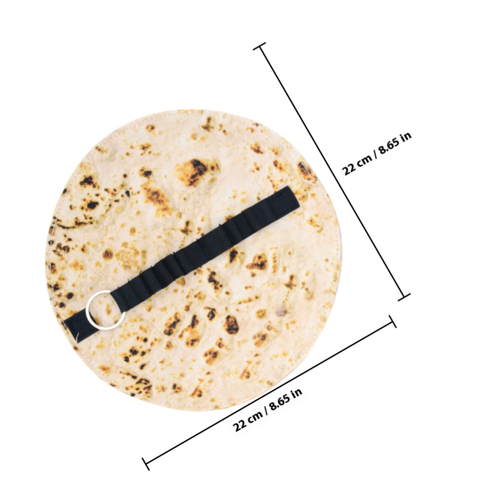 2Pcs Tortilla Pattern Canvas R - Pen Pouch Roll recension och pris