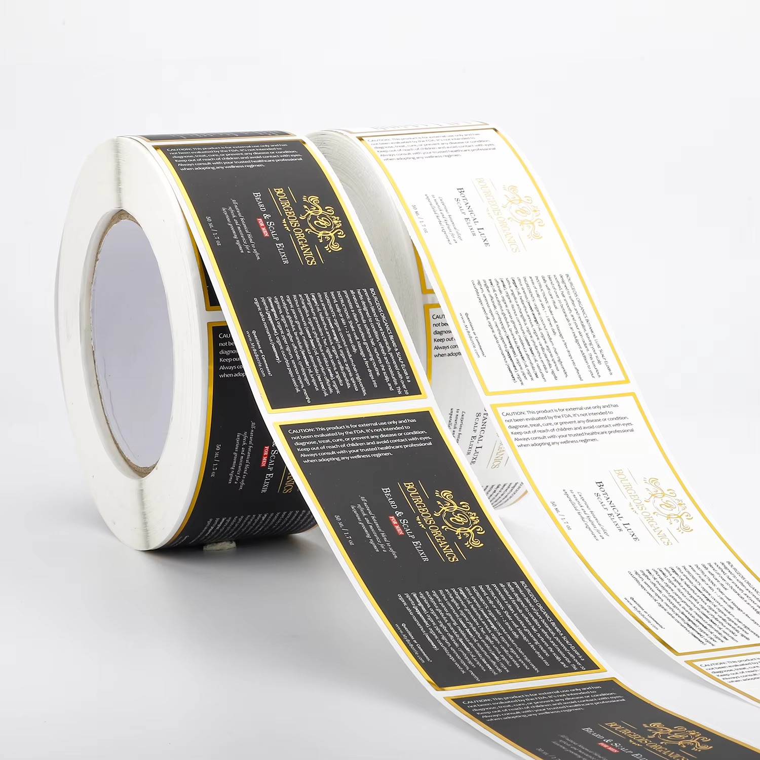 Custom Waterproof | White Viny - Sticker Label Roll recension och pris