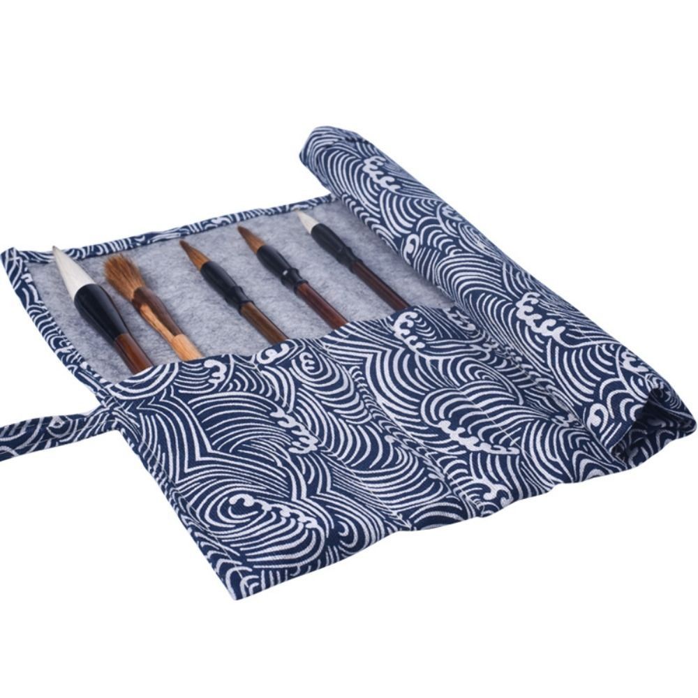 Chinese Style Roll Pen Curtain - Pen Pouch Roll recension och pris