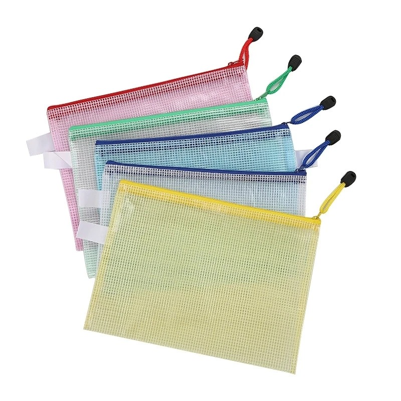 5-100PCS Stationery Storage Fo - Portfolio Folder Zip recension och pris