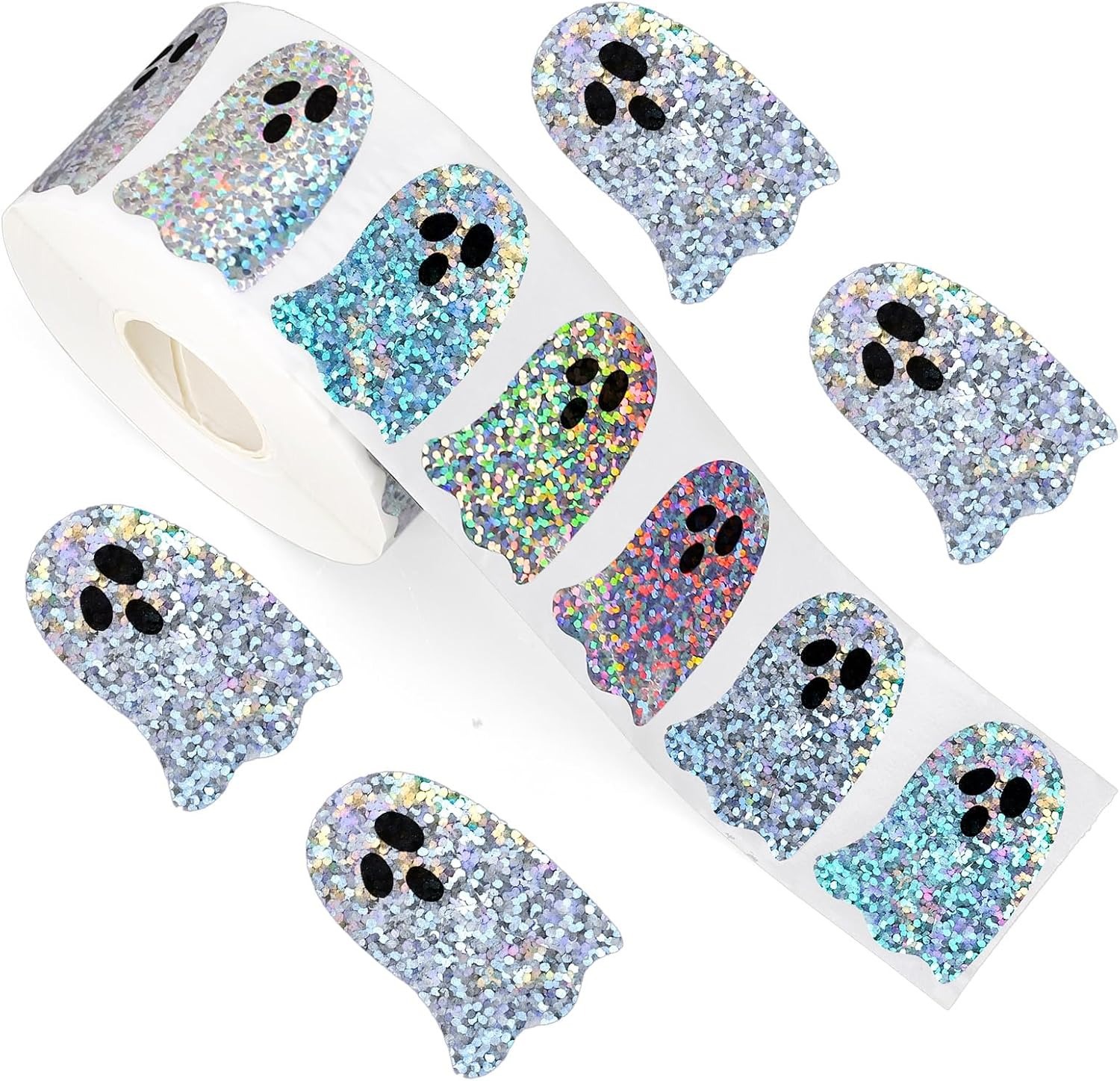Ghost-Shaped DIY Waterproof St - Sticker Label Roll recension och pris