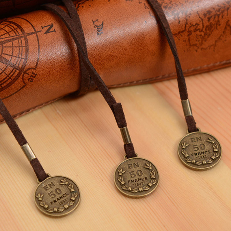 Vintage Retro Treasure Map Pen - Pen Pouch Roll recension och pris