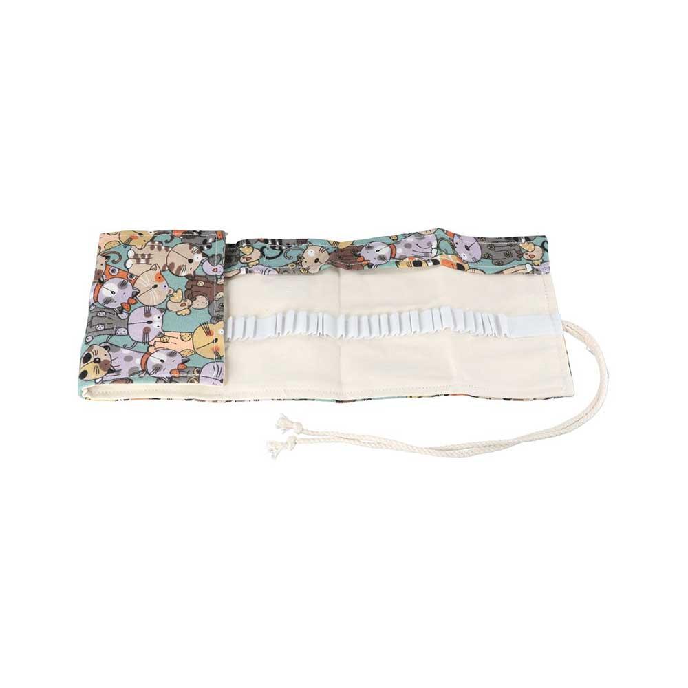 Creative Boys Girls Cute Cat R - Pen Pouch Roll recension och pris