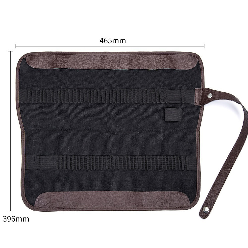 72 Slot Canvas Pencil Roll Up  - Pen Pouch Roll recension och pris