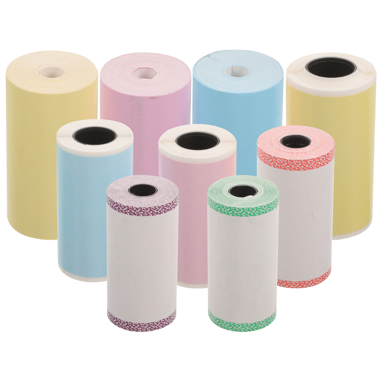 9 Rolls Thermal Printer Sticke - Sticker Label Roll recension och pris